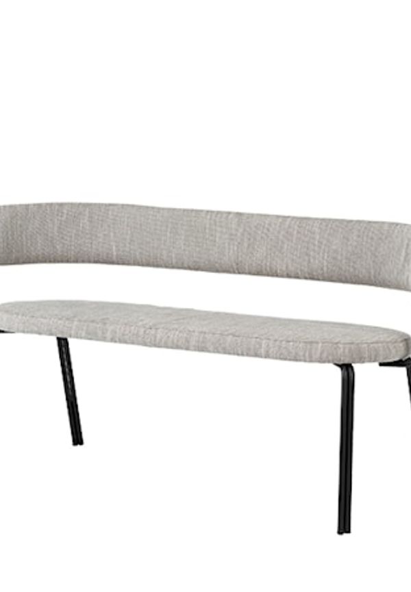 Svart Broste Copenhagen-bänk i jättefin modell.
