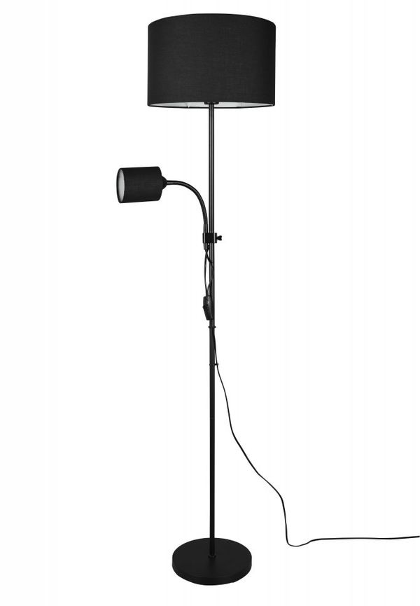 Fantastiskt fin svart golvlampa 2025 från Trio Lighting.