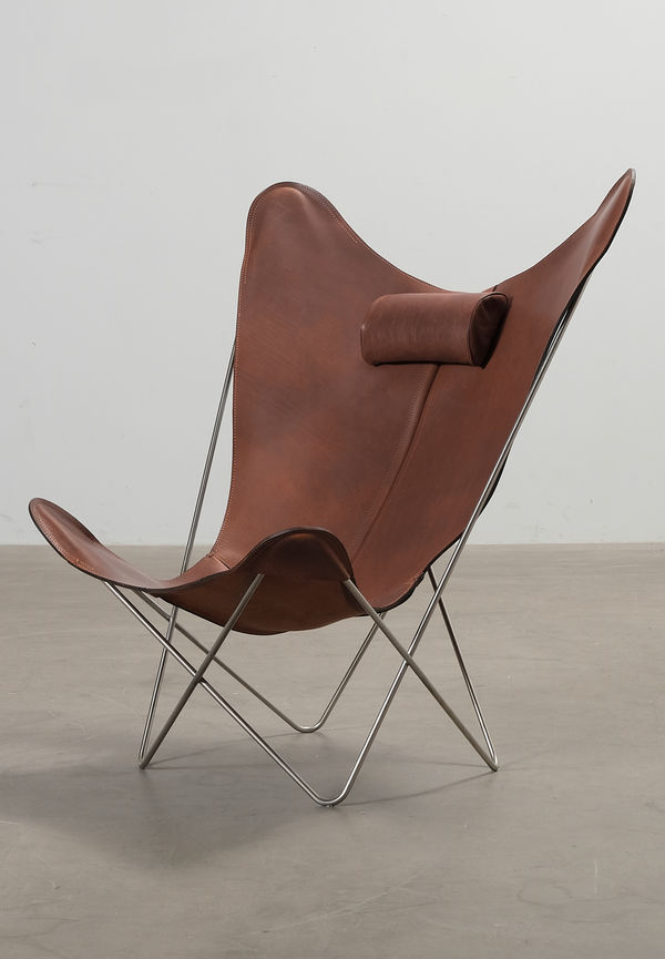 Modern läderfåtölj 2025 från OX DENMARQ.