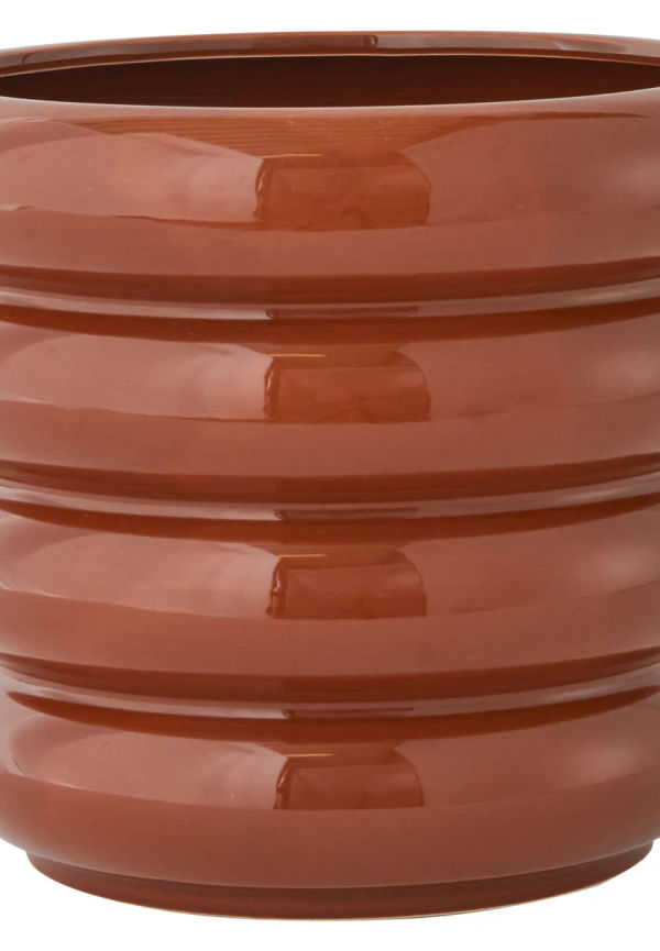 Brun OYOY-kruka i härlig modell.