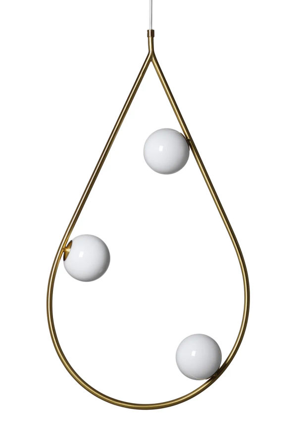 Klassisk guldfärgad lampa 2025 från Pholc.