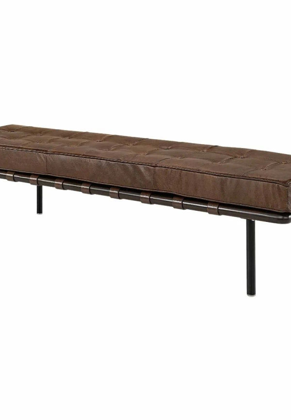 Modern brun bänk 2025 från Artwood.