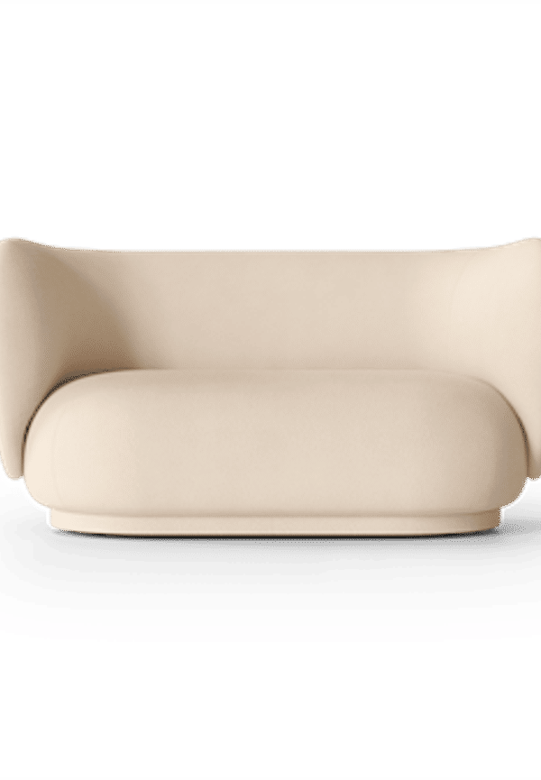 Fantastiskt snygg vit soffa 2025 från FERM LIVING.