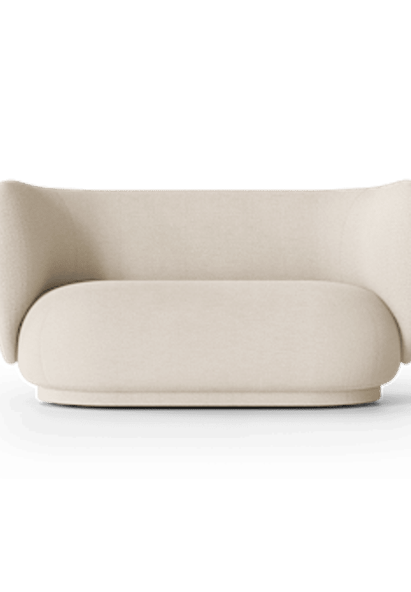 Riktigt fin vit soffa 2025 från FERM LIVING.