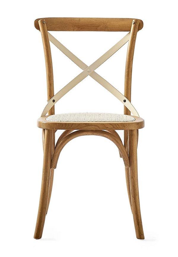 Skön matstol i ek från Riviera Maison.