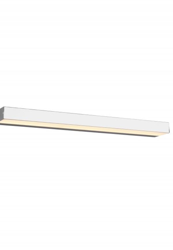 Fantastiskt fin vägglampa i aluminium från Trio Lighting.