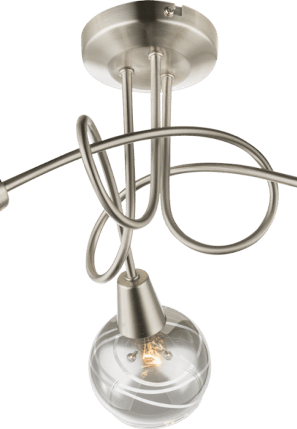 Stilriktig taklampa 2025 från Globo Lighting.