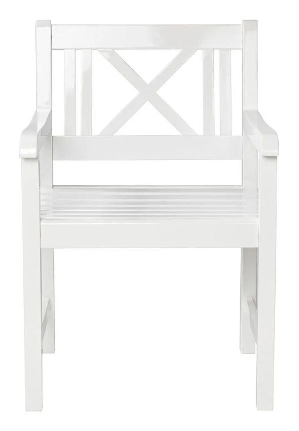 Superfin vit bord i mahogny från Cinas.