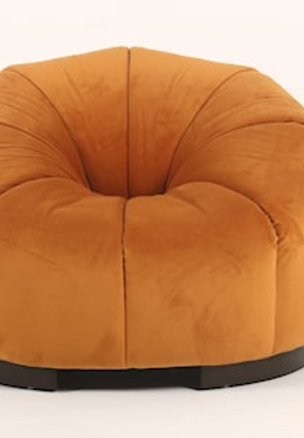 Exklusiv fåtölj i brunt från Ekeby Form.