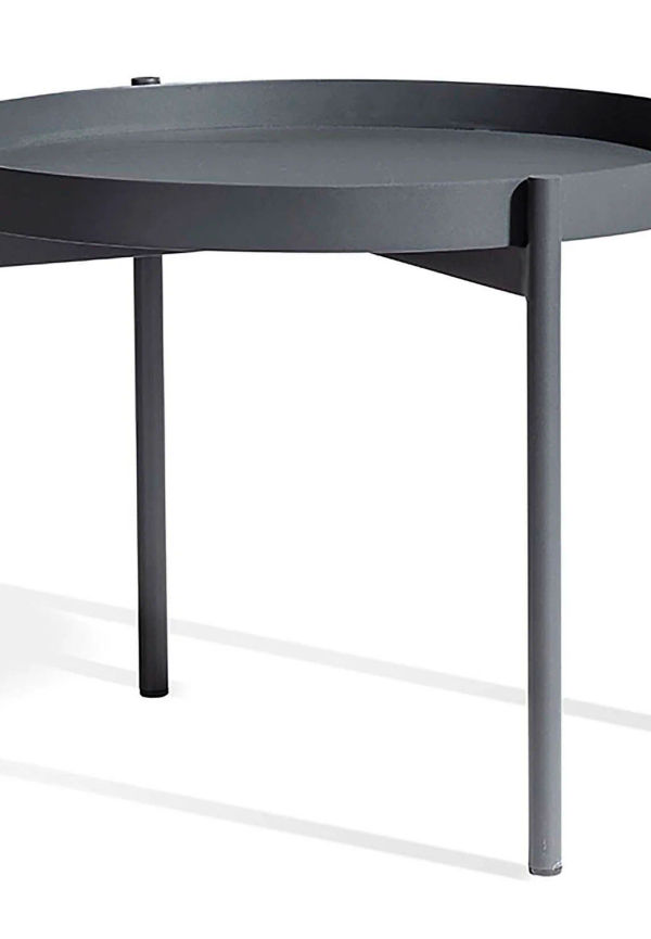 Superfin soffbord i grått från Skargaarden.