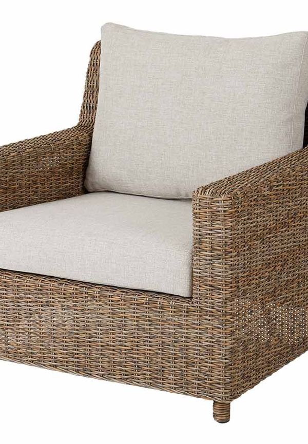 Beige Brafab-soffgrupp i komfortabel modell.