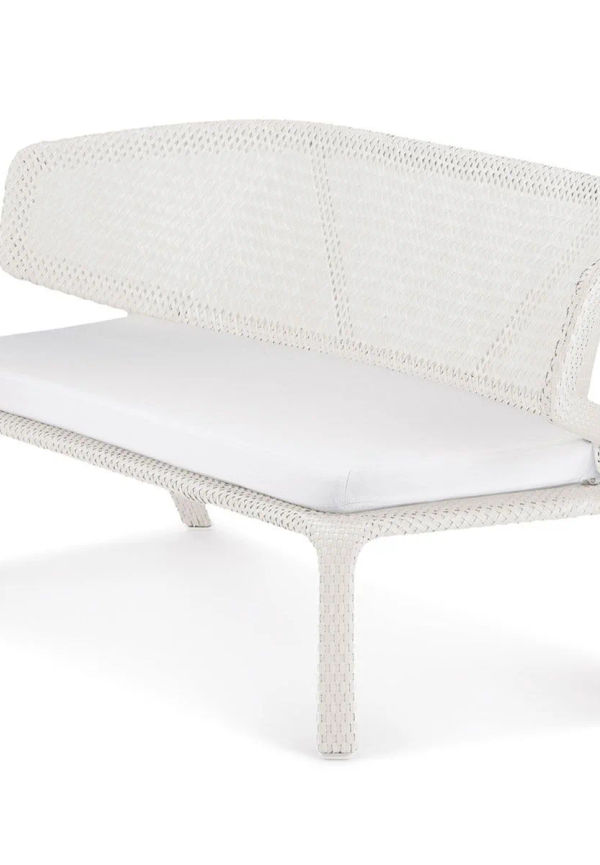 Mysig vit möbel i aluminium från Dedon.