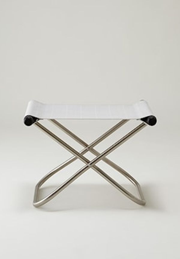 Grå NychairX-bomullsfåtölj i jättefin modell.