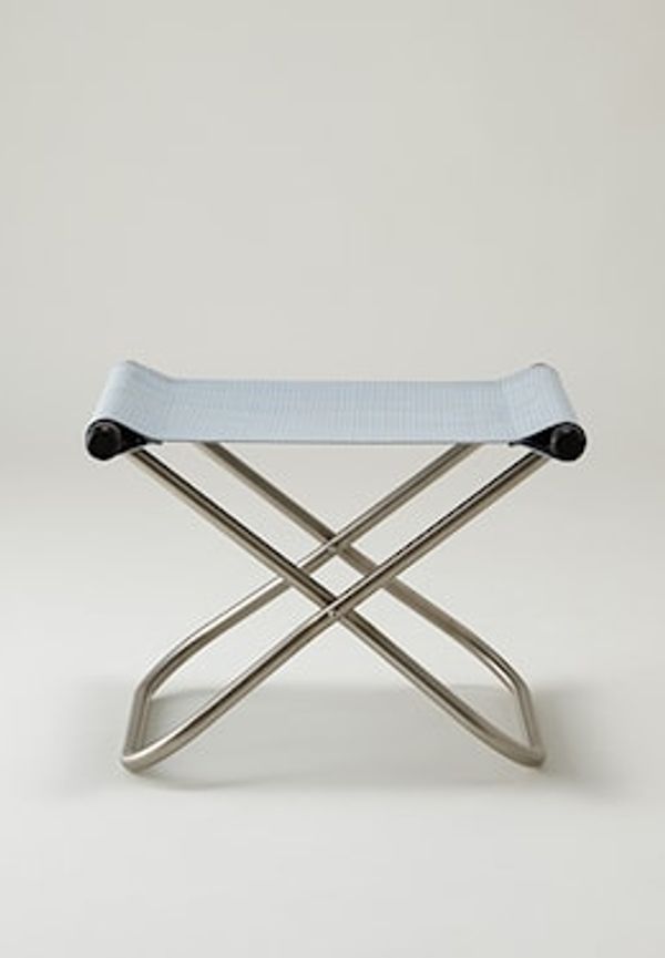 Modern bomullsfåtölj i grått från NychairX.