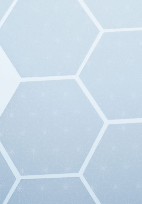 Vit Siluett Frost-spegel i otroligt fin modell.