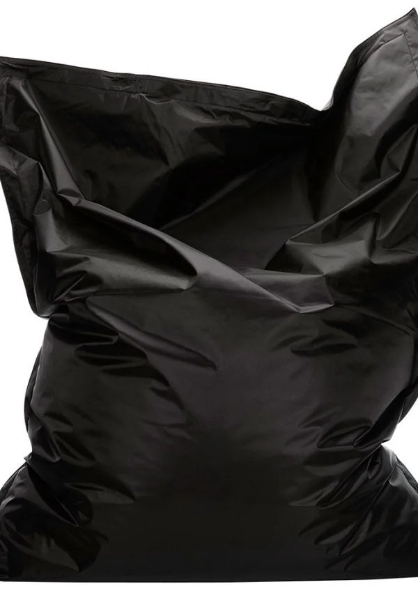 Svart Fatboy-utemöbel i vacker modell.