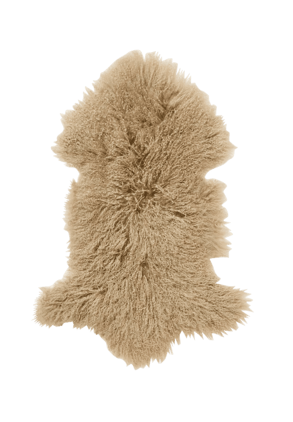 Skinnwille fårskinnsmatta som passar perfekt till sommaren 2025!