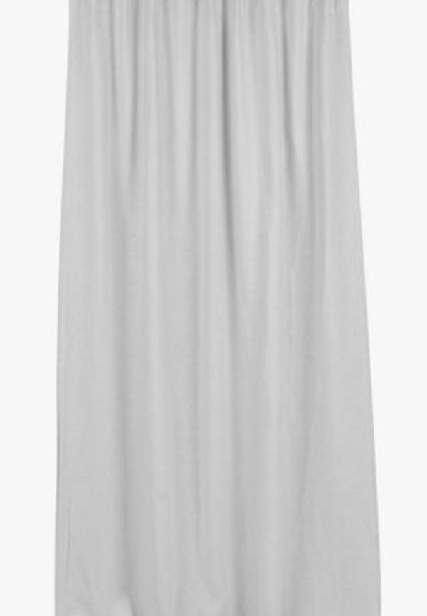 Vit Premium Collection-linnegardin i stilriktig modell.