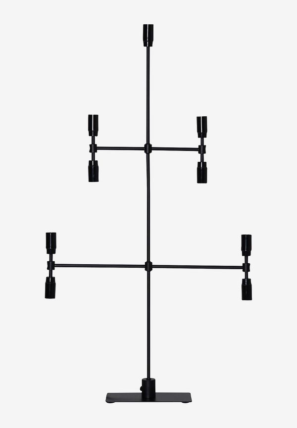 Elegant svart lampa 2025 från Star Trading.