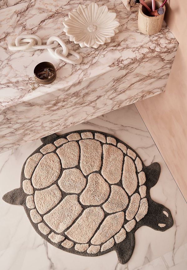 Riktigt snygg ellos home matta i rosa färg gjord i bomull.