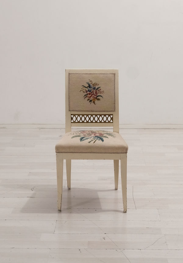 Flerfärgad No brand-stol i superfin modell.