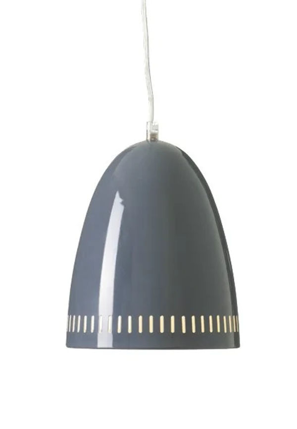 Riktigt trendig lampa i grått från Superliving.