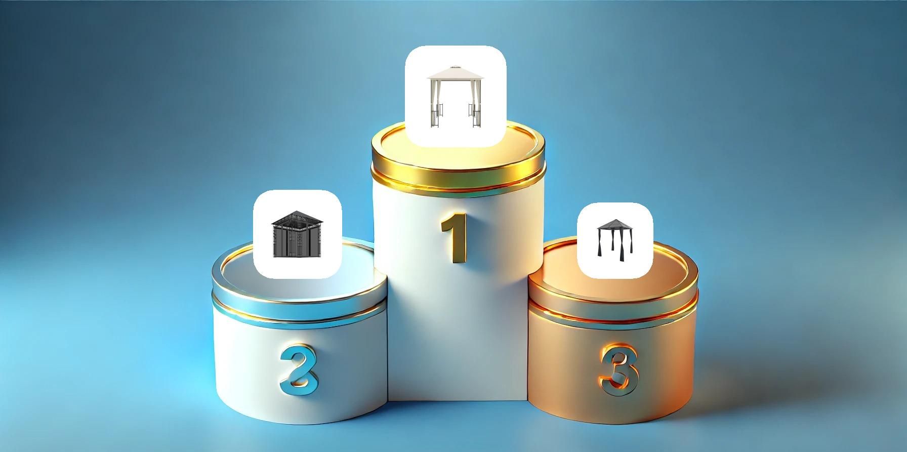 Test av de bästa paviljongerna