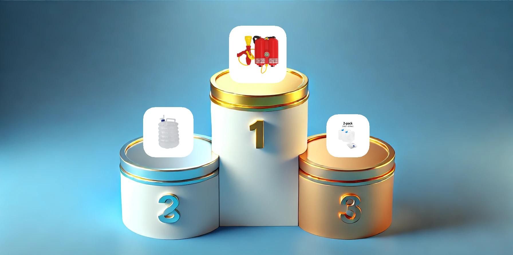 Test av de bästa vattendunkarna