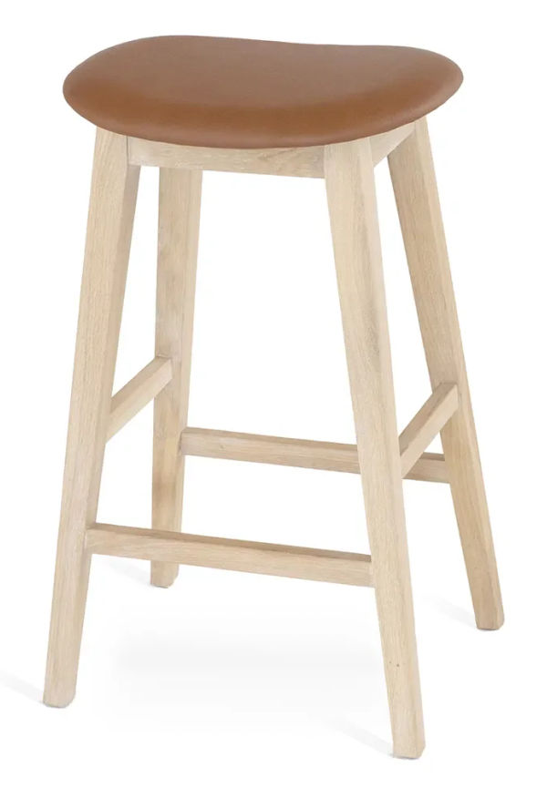 Cool stol i läder från Torkelson.