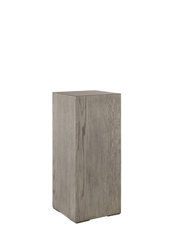 Grå Artwood-sidobord i riktigt trendig modell.