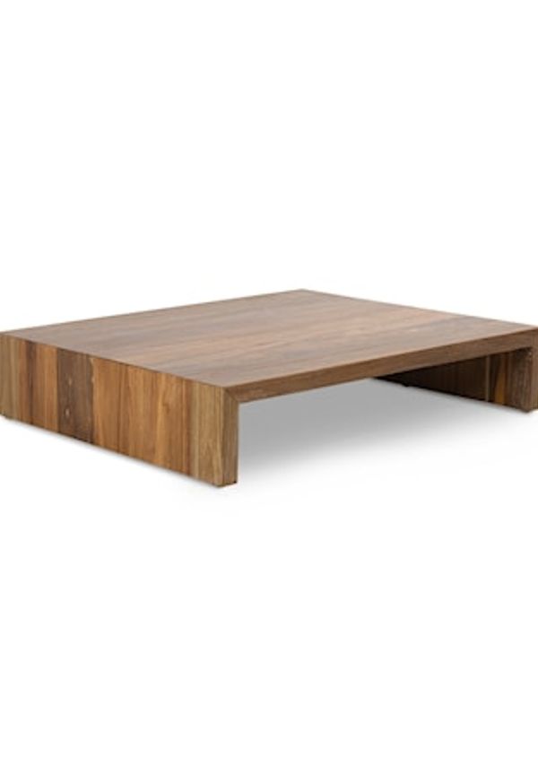 Superfin teakbord i brunt från HKliving.