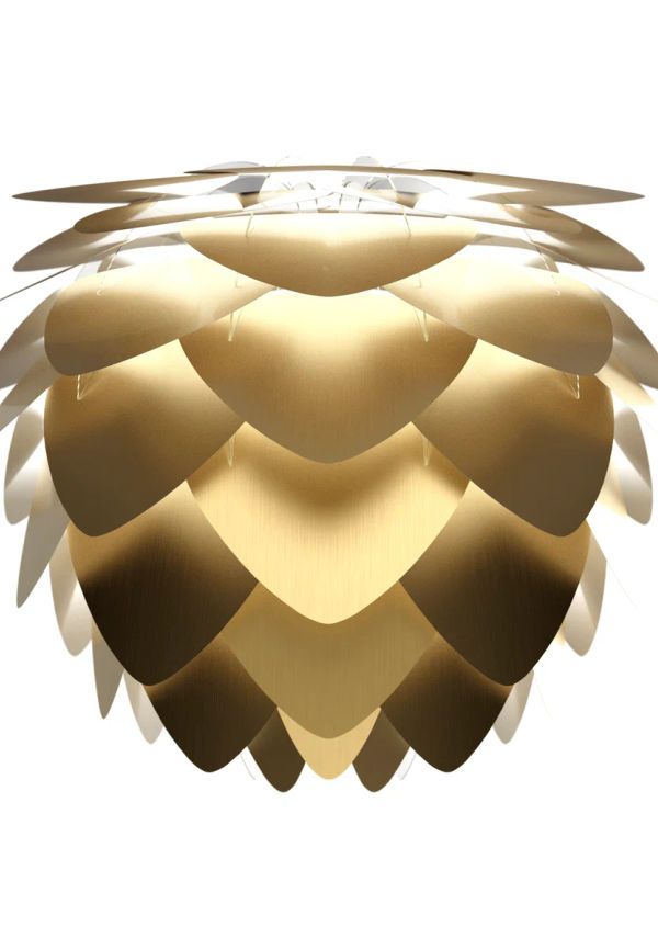 Guldfärgad lampa som passar perfekt till våren 2025!