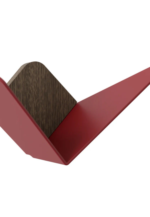 Röd UMAGE-hängare i mysig modell.