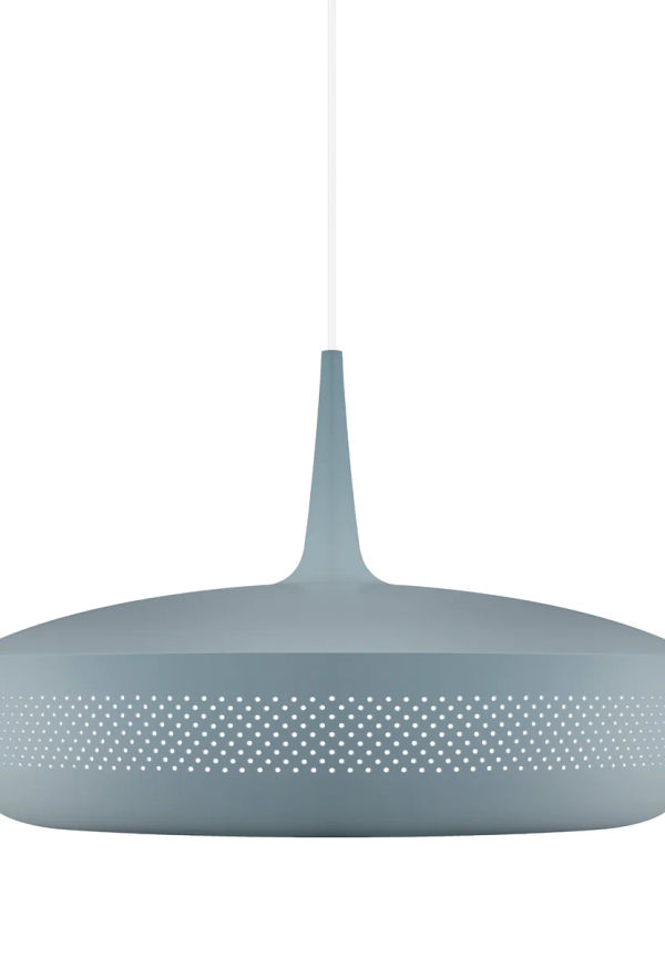 Blå UMAGE-taklampa i trendig modell.