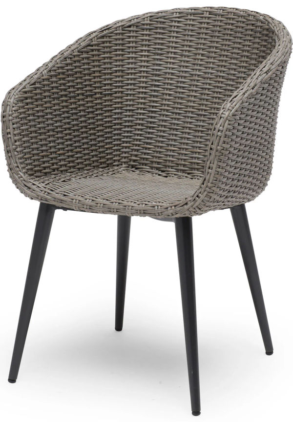 Fantastiskt fin karmstol i aluminium från Hillerstorp.