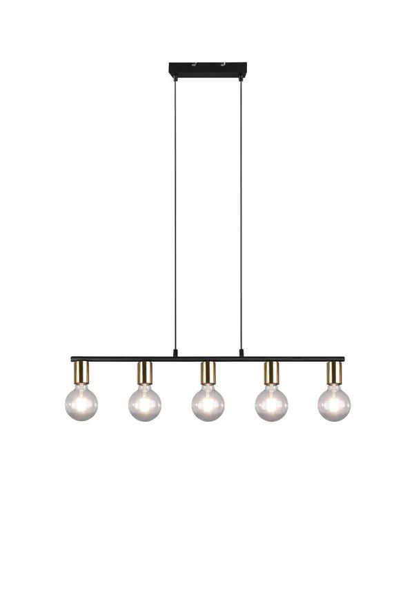 Exklusiv taklampa i svart från Trio Lighting.