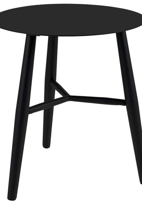 Cool brafab bord i svart färg gjord i aluminium.