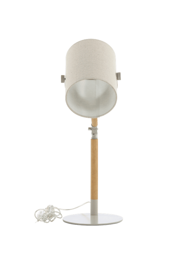 Trendig bordslampa i linne från Venture Home.