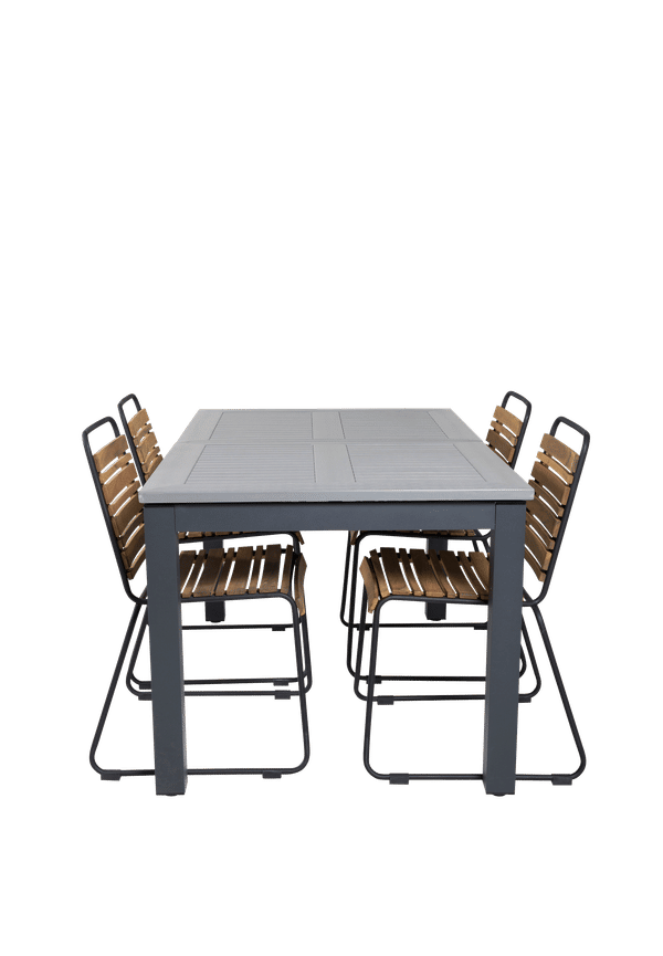 Superfin bord i aluminium från Venture Home.