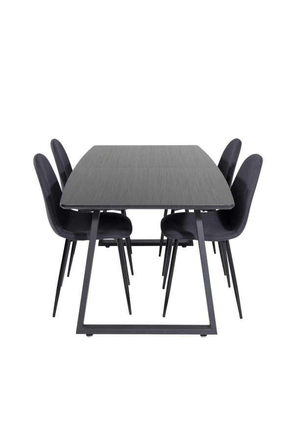 Svart matbord som passar perfekt till sommaren 2025!