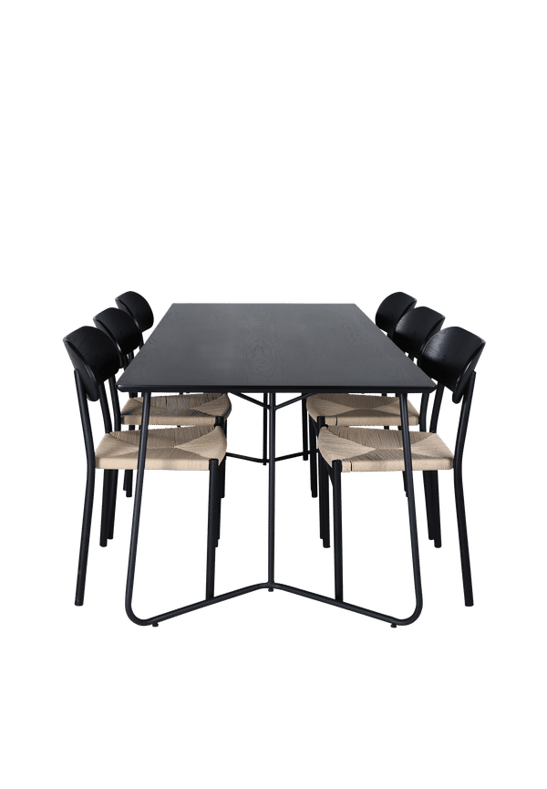 Moderiktig bord som passar bra vid många olika tillfällen.