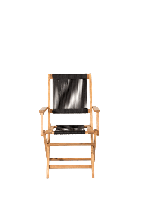 Svart matstol som passar perfekt till sommaren 2025!