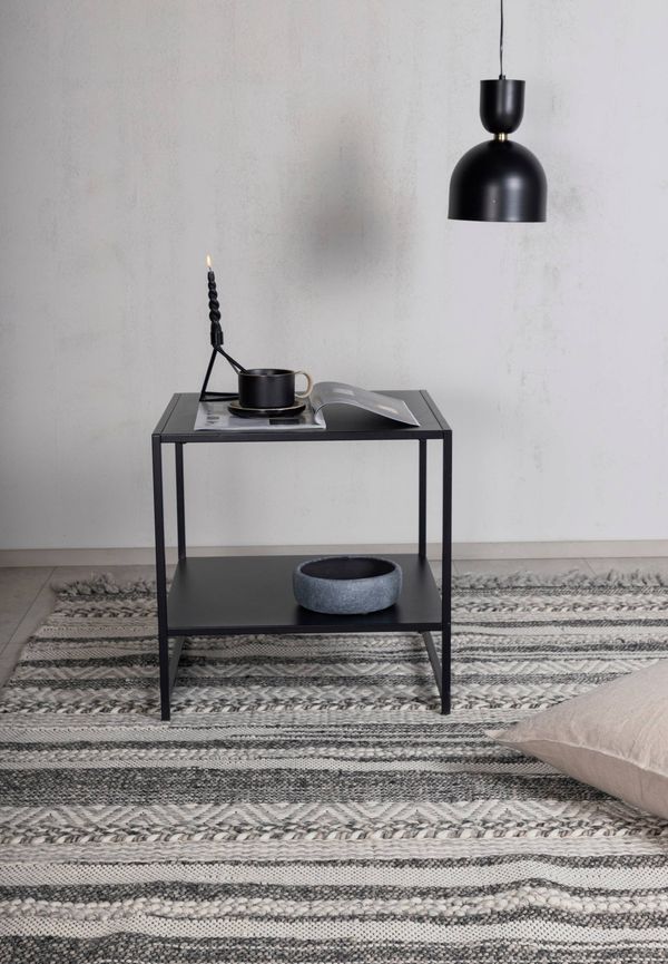 Mysig halkskyddsmatta i ull från Venture Home.