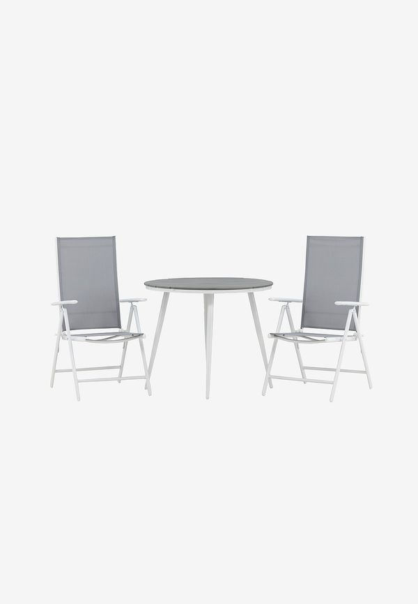 Grå Venture Home-stol i riktigt trendig modell.