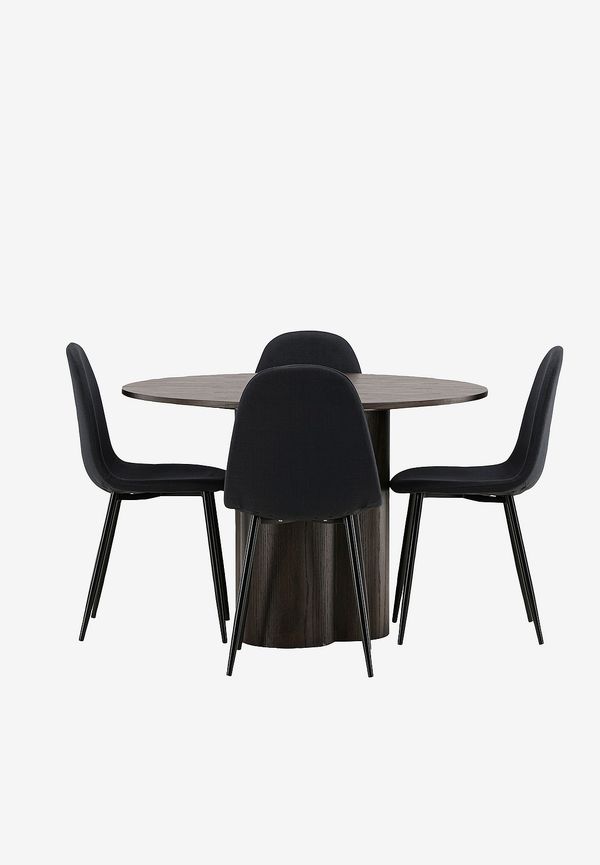 Skön matstol i brunt från Venture Home.