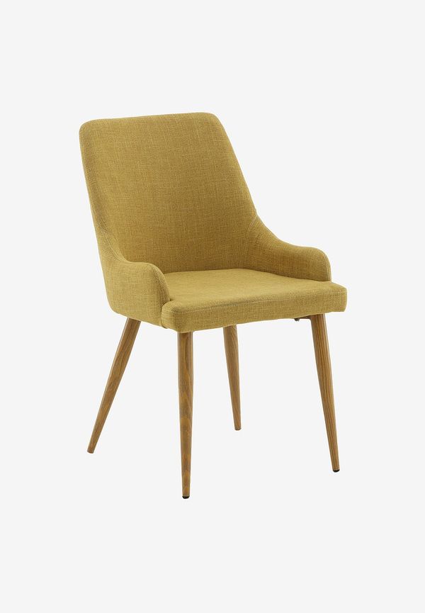 Gul Venture Home-matstol i jättefin modell.