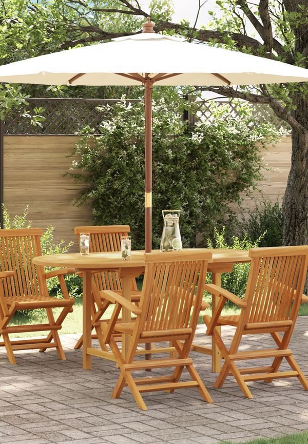 VidaXL teakbord som passar perfekt till sommaren 2025!