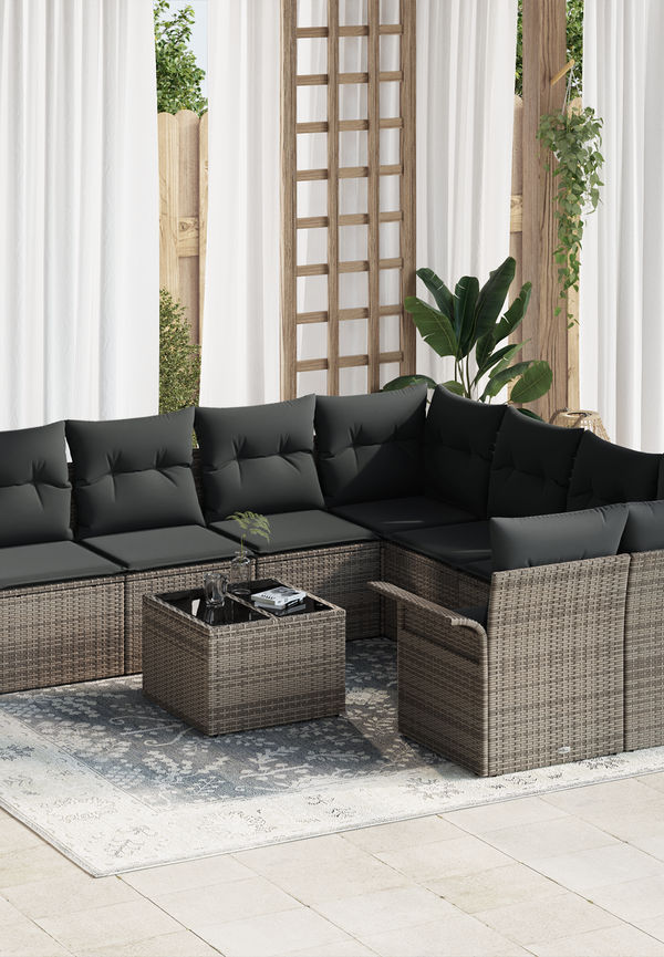 Fantastiskt snygg grå bord 2025 från vidaXL.