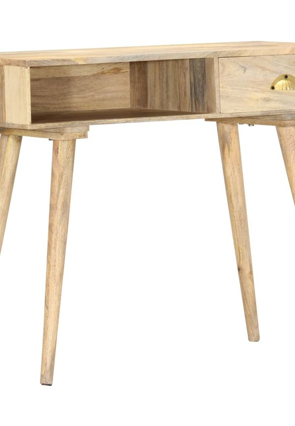 Brun vidaXL-soffbord i modern modell.