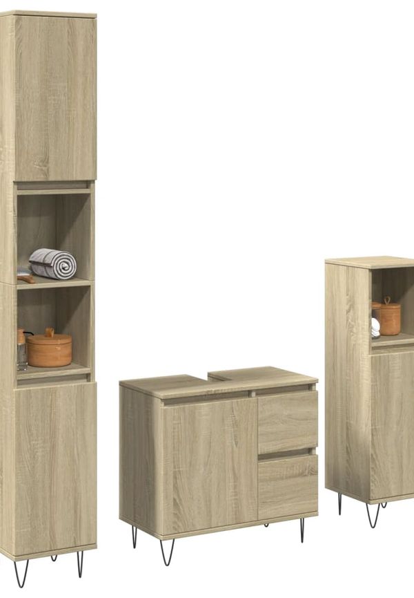 Brun vidaXL-järnmöbel i riktigt fin modell.